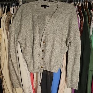 Light Gray Women's Cardigan